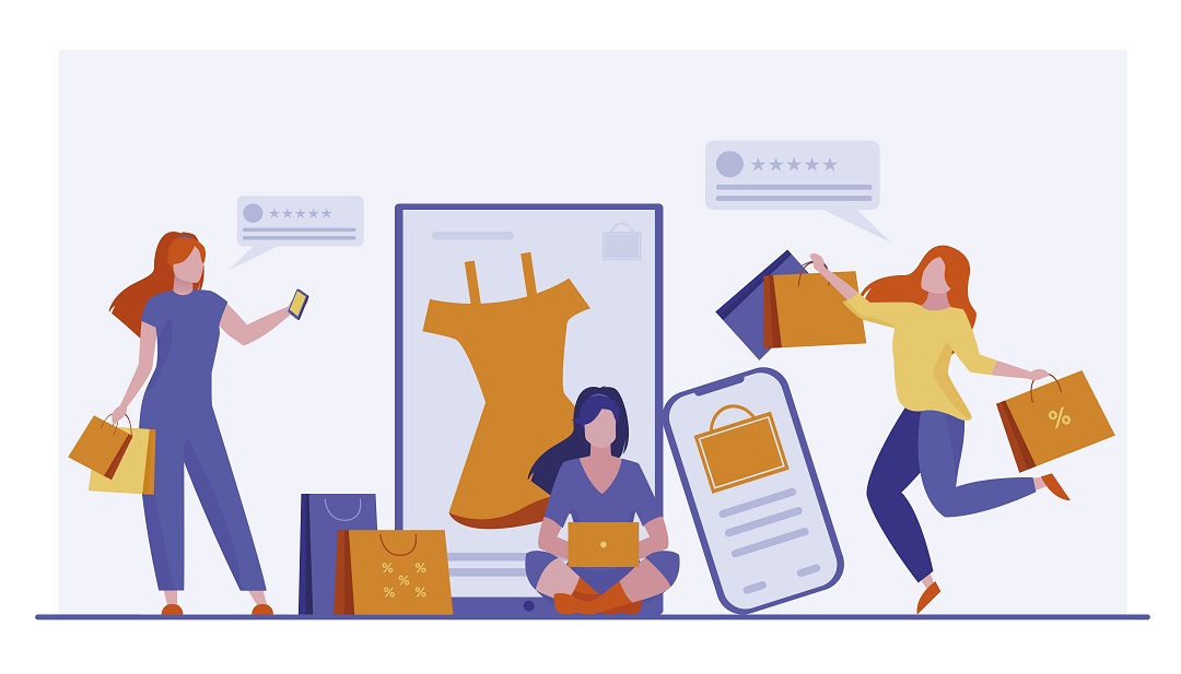 online shopping using an app