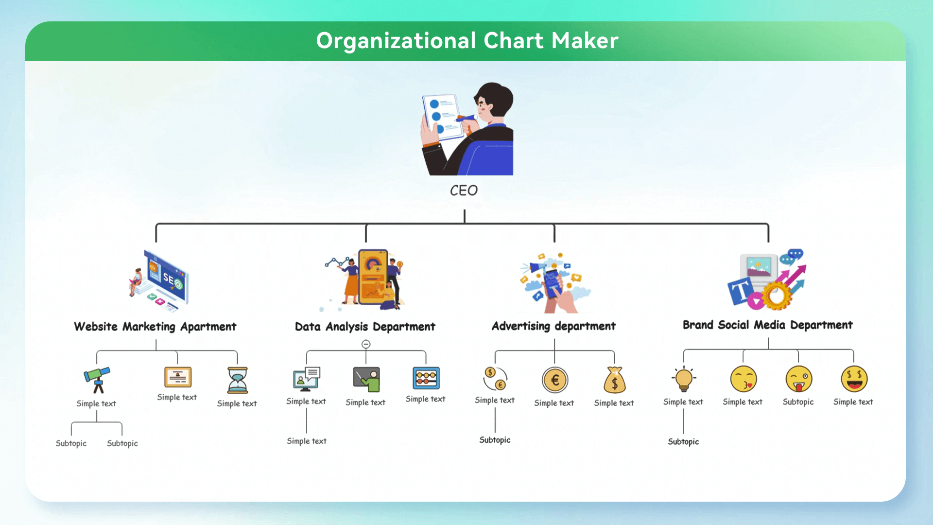 How To Draw Org Chart Lines In Powerpoint - Infoupdate.org